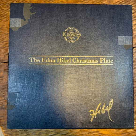 Hidel Plate Hand painted HOLIDAY ITEM 🎄 - Picture 5 of 6